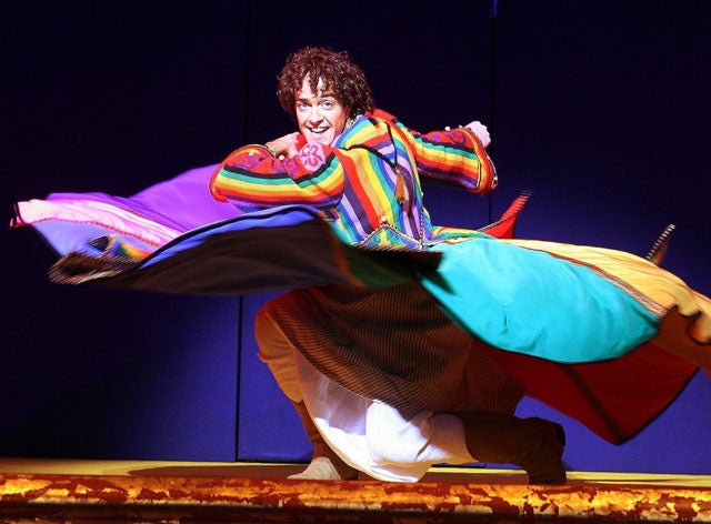 Lee Mead, who won the lead role in Joseph via the BBC show Any Dream Will Do