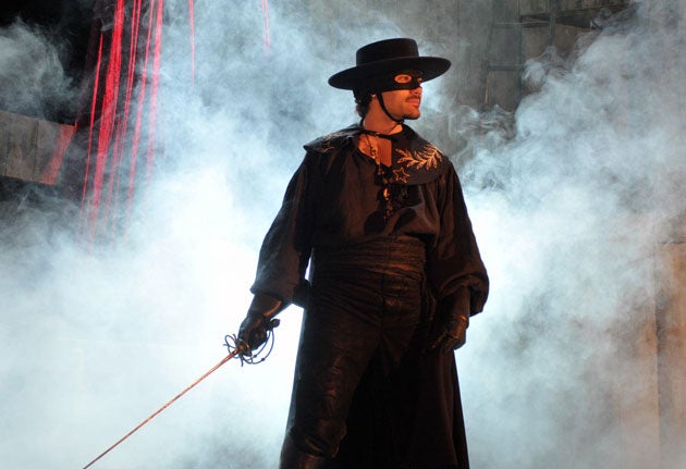 Zorro has been in more than 40 films but is now getting a sci-fi twist for a new generation