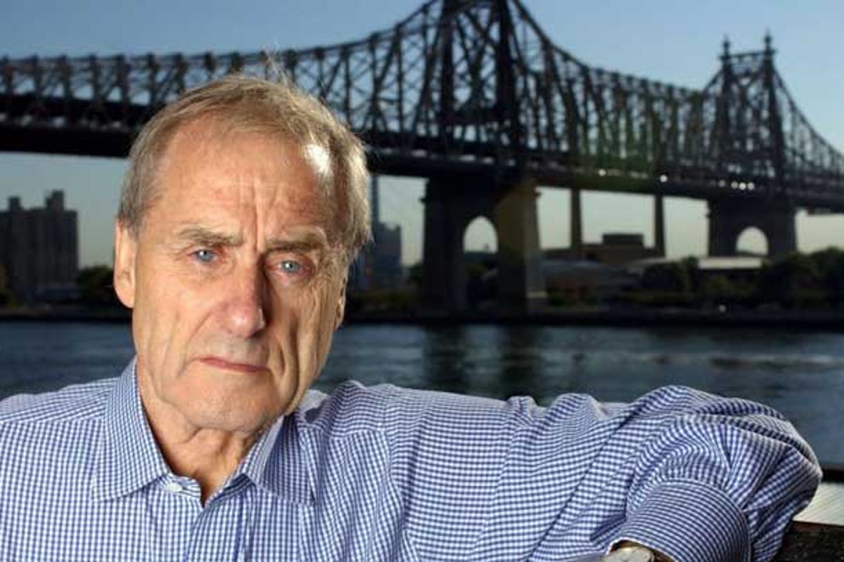 Harold Evans: 'These grand designs must have stories to back them up ...