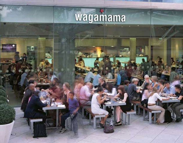Wagamama employs about 2,000 people at its 59 UK restaurants