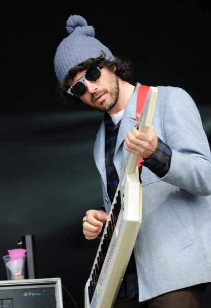 Gruff Rhys: It took place on September 11, the day of the terrorist attacks, and our Sony record-label boss, Rob Stringer, who signed us, was on one of the last planes to leave JFK airport before the attack. &quot;