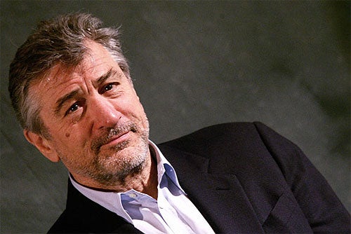 Robert De Niro You talkin to me? Oh, OK, then... The Independent The Independent photo