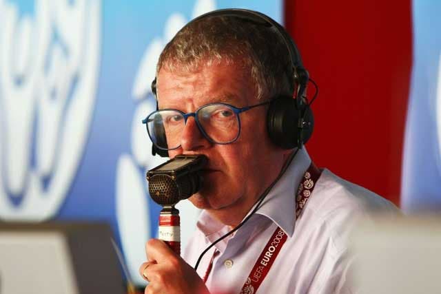 <p>There is no place for John Motson on the commentators single</p>