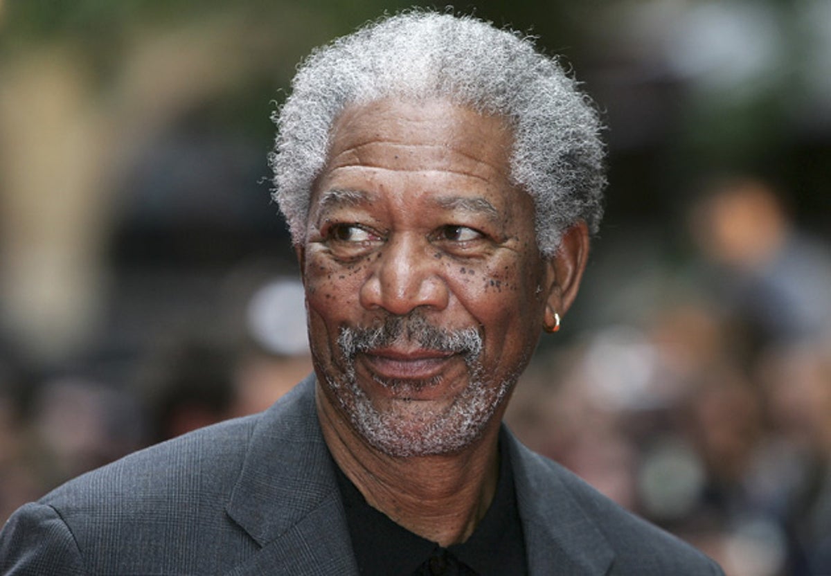 Morgan Freeman 'in good spirits' after crash | The Independent | The  Independent