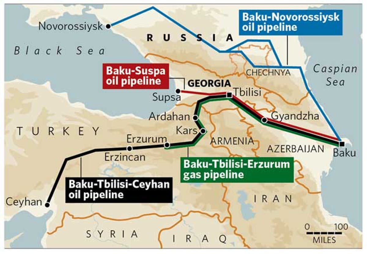 Battle For Oil Eus Hope To Bypass Russian Energy May Be A Pipe Dream