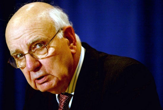 keeping at it volcker