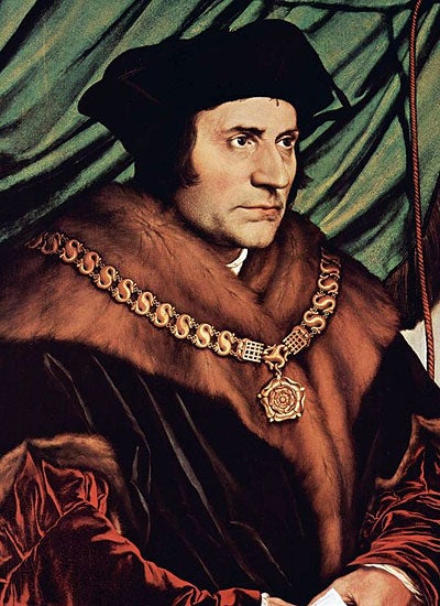 Sir Thomas More: Apparent defender of foreign workers