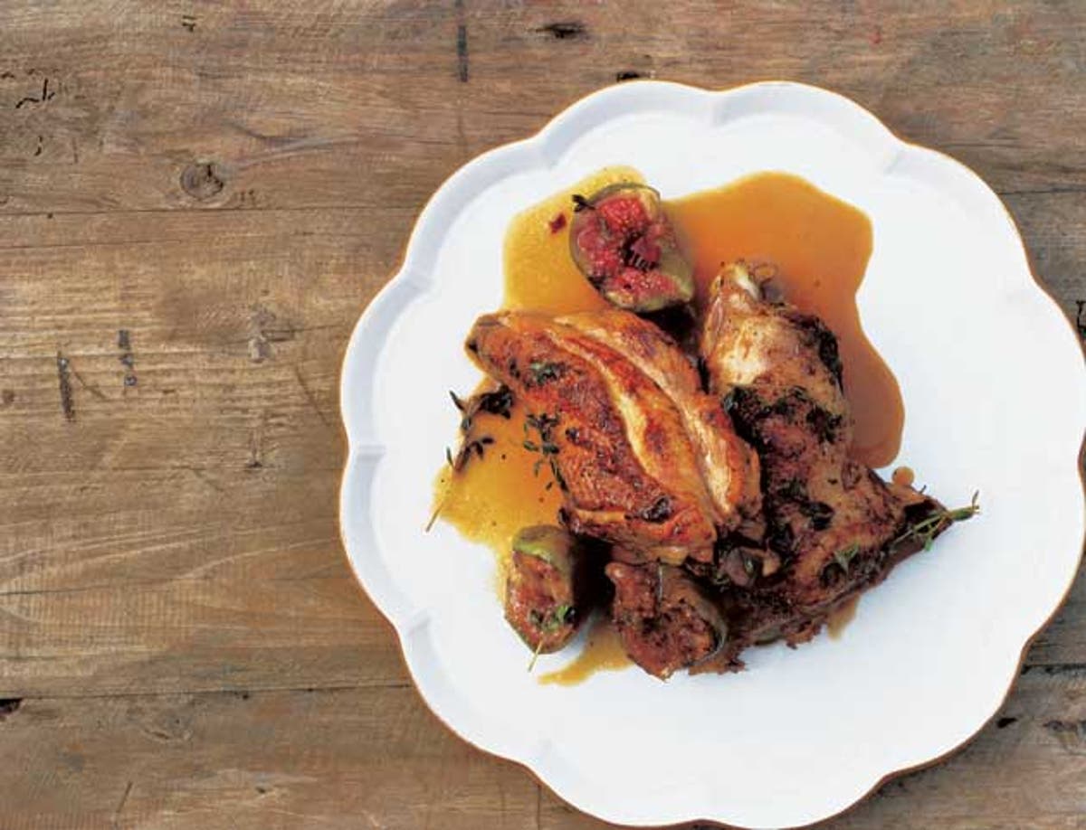 Chicken with figs and honey The Independent The Independent