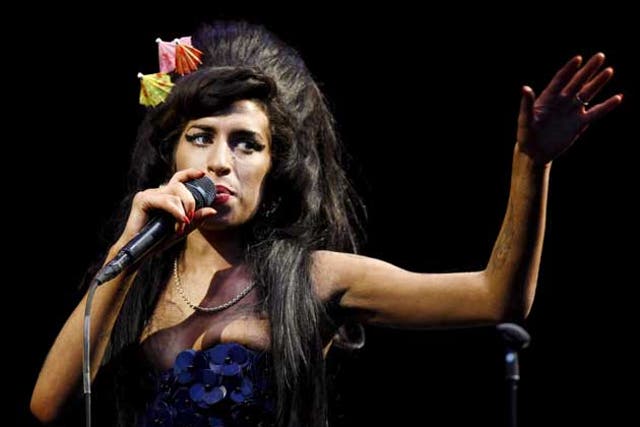 Amy Winehouse was admitted to a private clinic in London after falling ill on Sunday