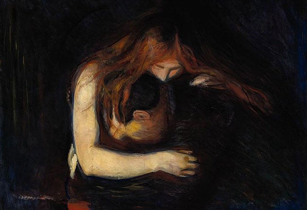 Initially titled ‘Love and Pain’, Munch’s masterpiece ‘The Vampire’ lived for a while in Enger’s ceiling