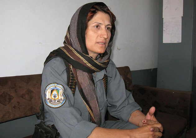 Malalai Kakar, who was shot dead in front of her son by the Taliban