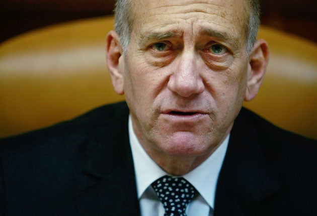 Ehud Olmert fuelled speculation Israeli air force was behind Sudan attack