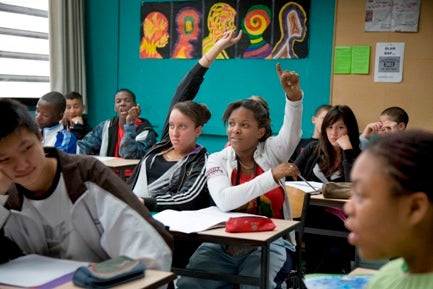 Research shows that girls feel less intimidated when boys have left the classroom
