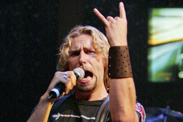 Nickelback frontman Chad Kroeger