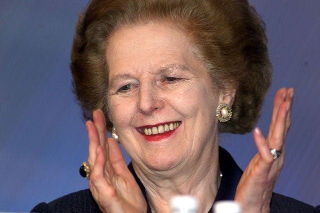 A portrait of Lady Thatcher already hangs in No 10