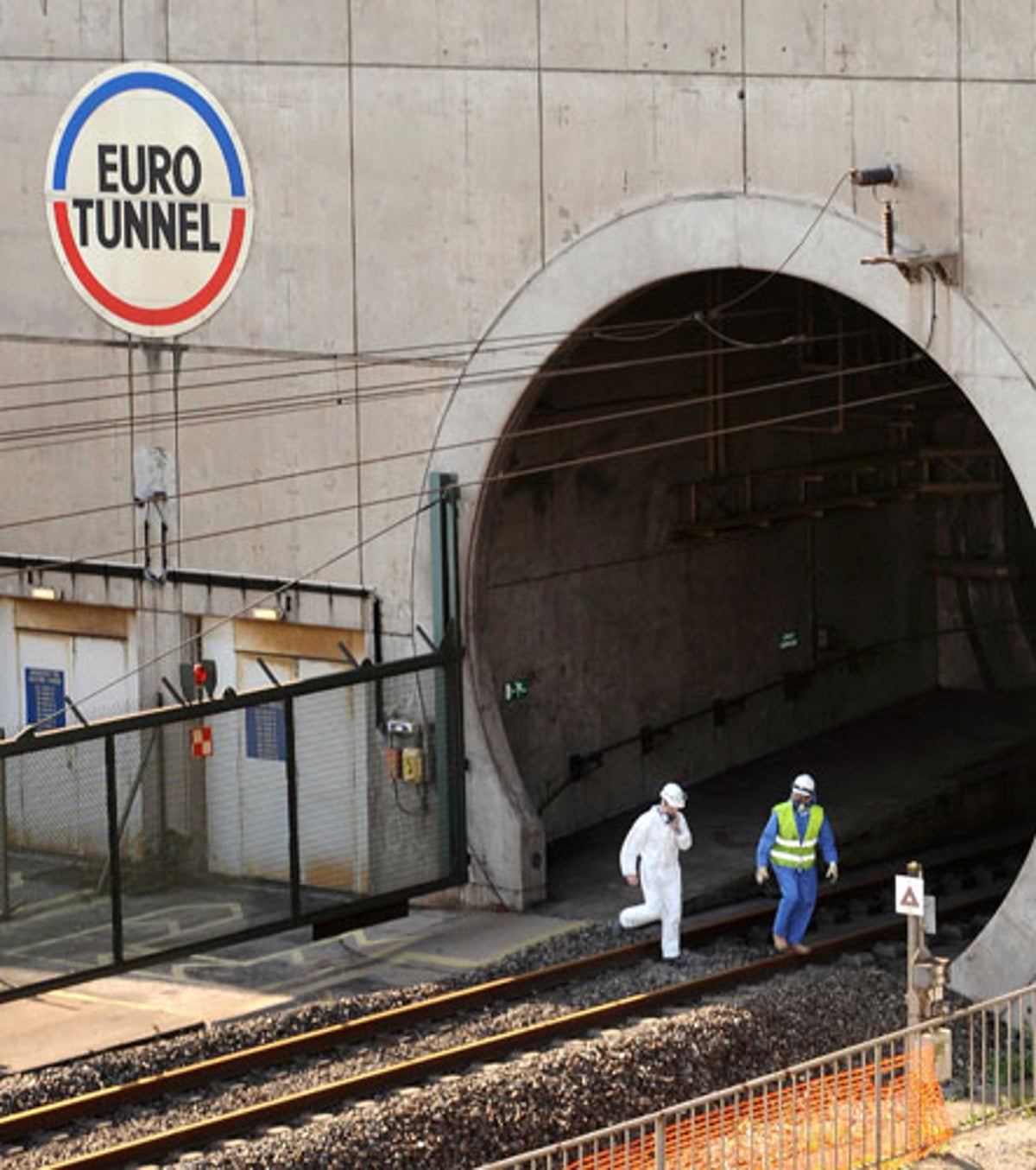 channel tunnel entrance