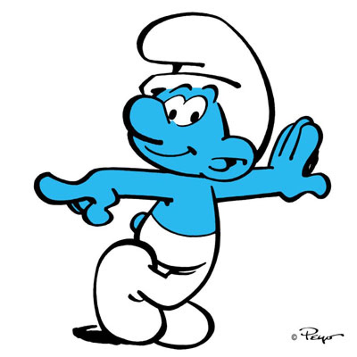 The Smurfs' really smurfing smurfs