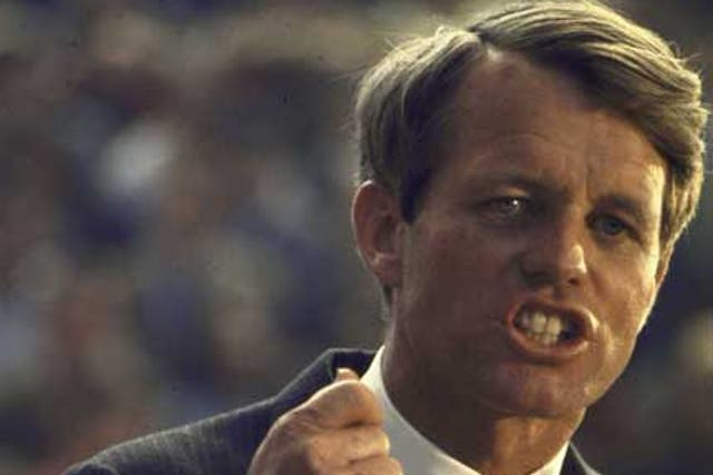 Kennedy was a front runner for the Democratic presidential nomination in 1968