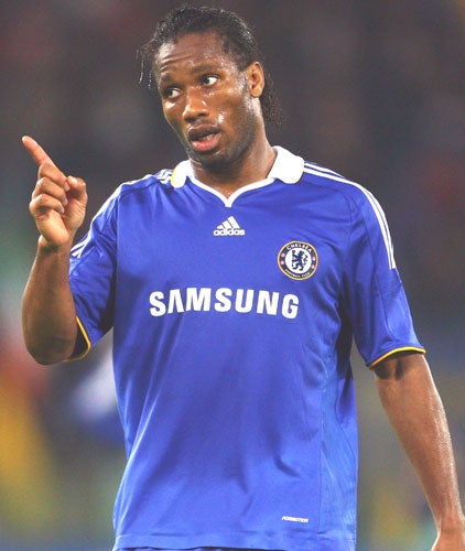 Didier Drogba apologised for his actions after last night's Carling Cup game