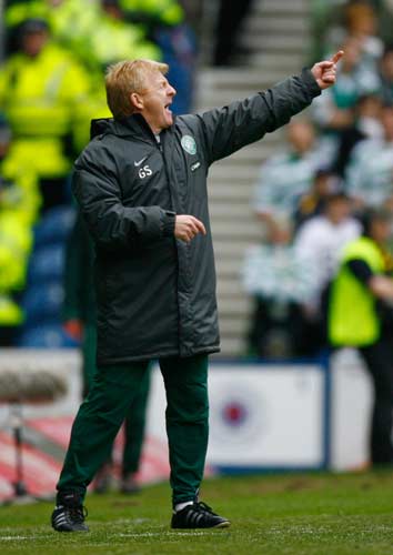 Despite three titles in a row, Celtic manager Gordon Strachan has endured an uneasy relationship with the fans, bearing the brunt of their frustrations this season