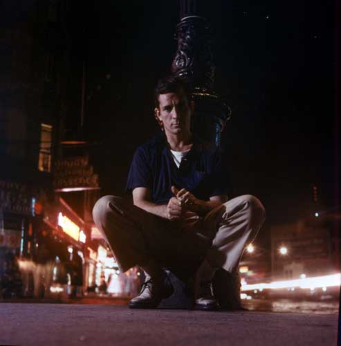 Beat combo: Jack Kerouac in Greenwich Village in 1958