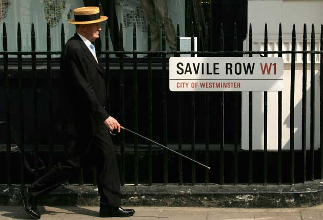 Savile Row Slipping out of style The Independent The Independent