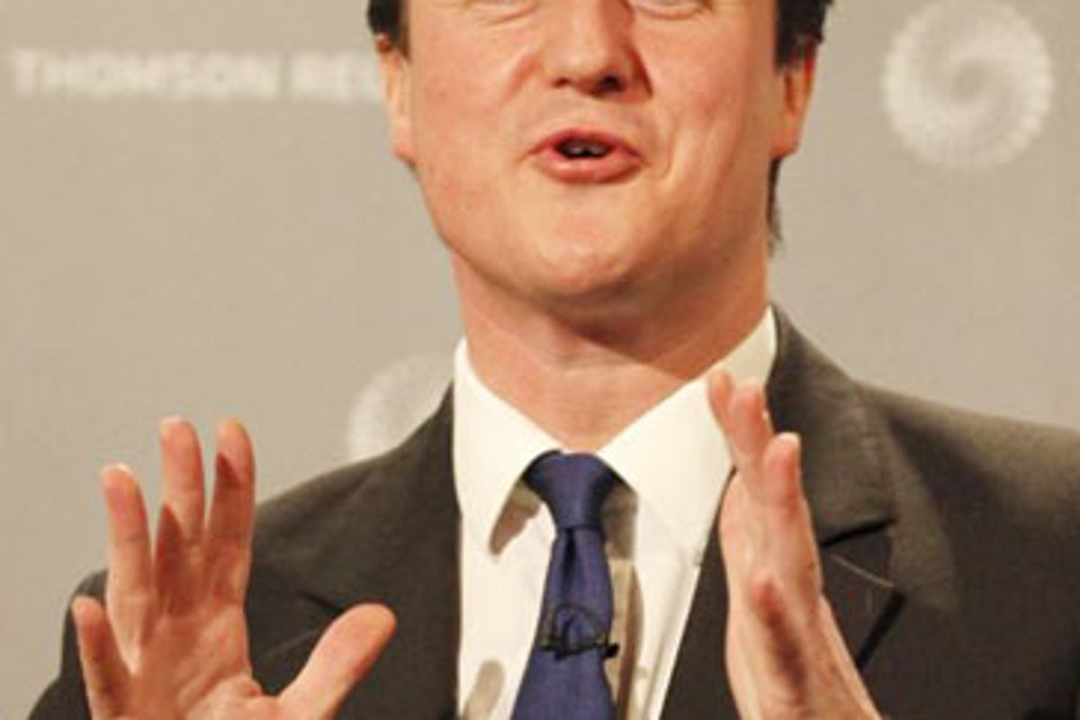 Cameron pledges to punish bankers | The Independent | The Independent