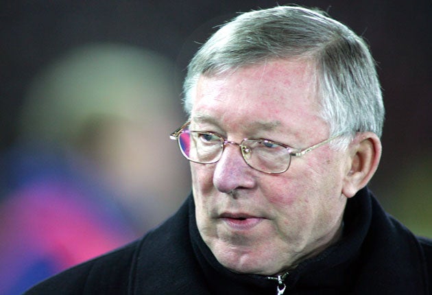 Ferguson revealed the tension which has been associated with the tussle with Liverpool