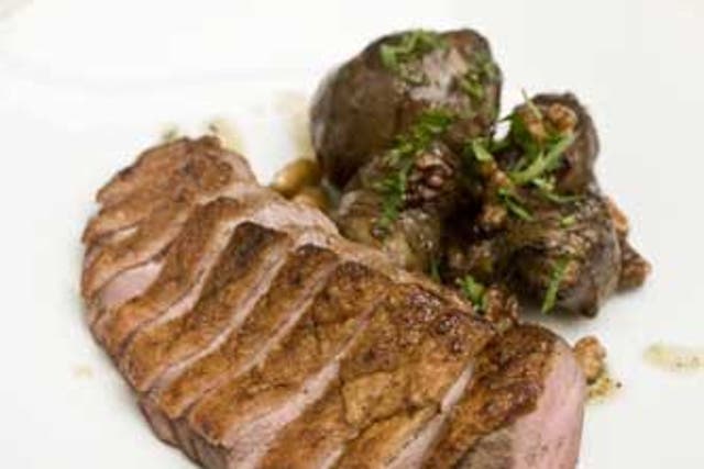 The combination of the caramelised duck breast with the distinct, nutty, flavour of Jerusalem artichokes gives these amazing ingredients what they deserve