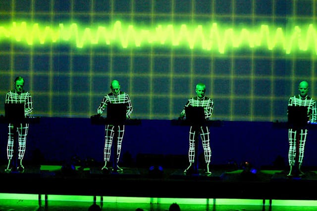 Kraftwerk's distinctive sound and style inspired countless electronic
artist