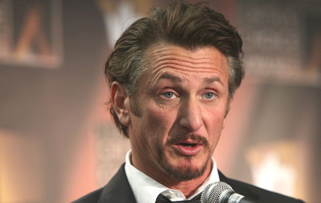 Sean Penn in particular appears to rankle the right
