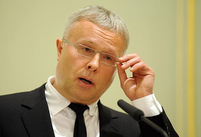 The Russian billionaire Alexander Lebedev