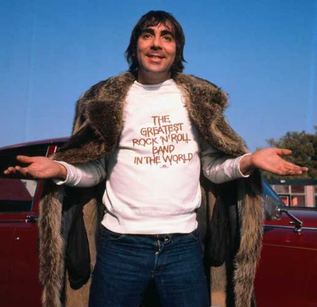 Keith Moon, who died in 1978, was known for a lifestyle characterised by excess