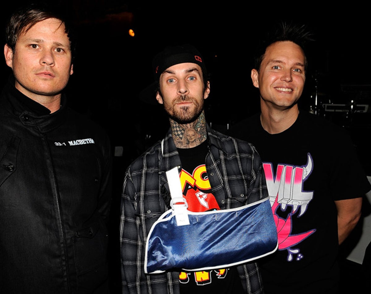 Blink-182 announce reunion at Grammys The Independent The