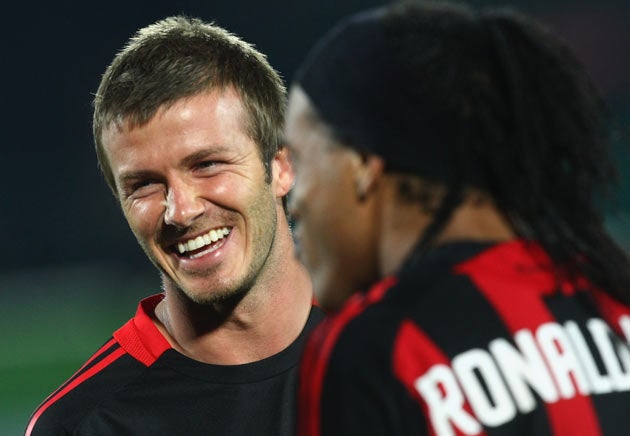 Beckham is currently on a short-term loan with Milan which is due to expire on 9 March