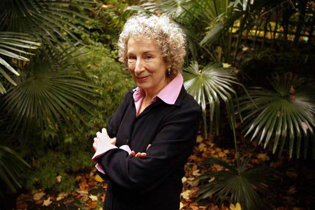 <p>Margaret Atwood </p>