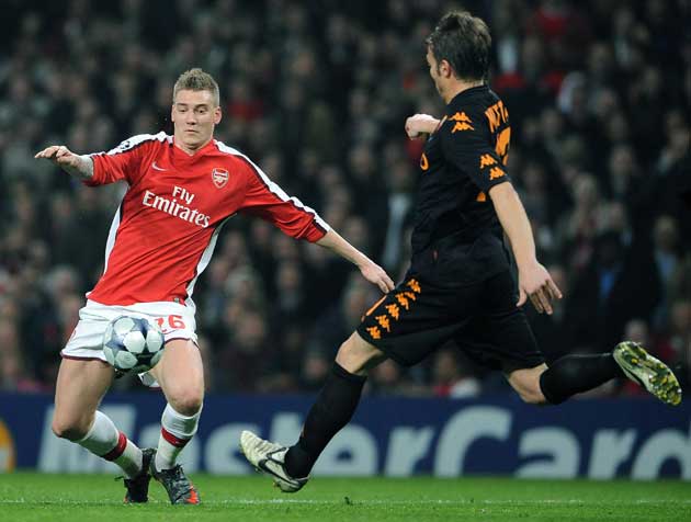 Bendtner will be in action against Roma again this week