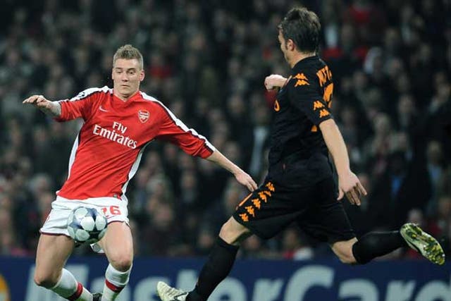 Bendtner will be in action against Roma again this week