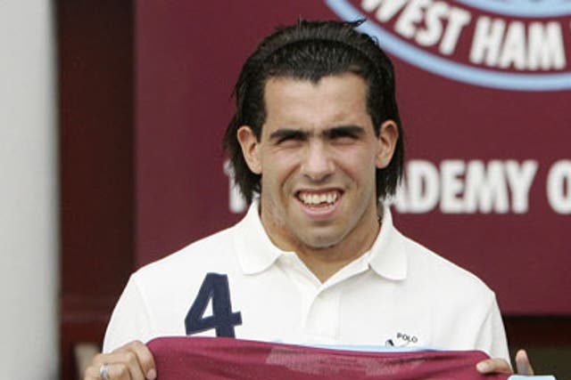 The Argentina international joined West Ham in August 2006