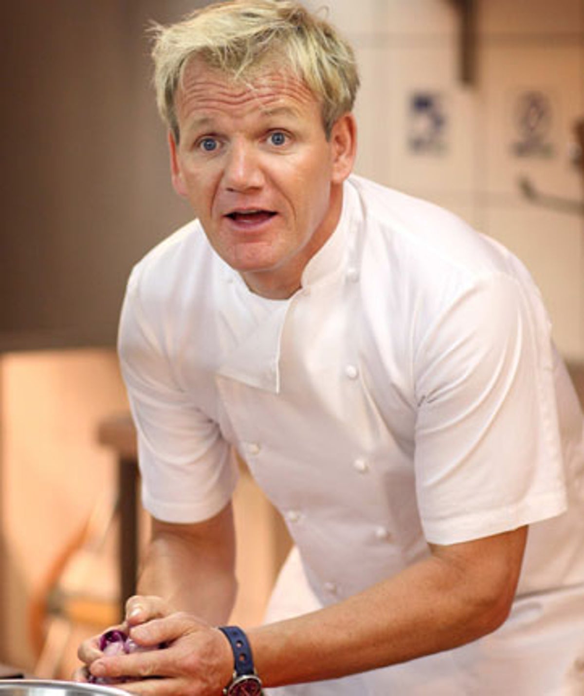 Zwilling UK - Gordon Ramsay looking sharp and ready for