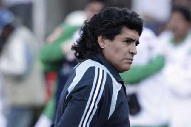 Witnesses said Maradona was bleeding close to his mouth when he arrived at the clinic