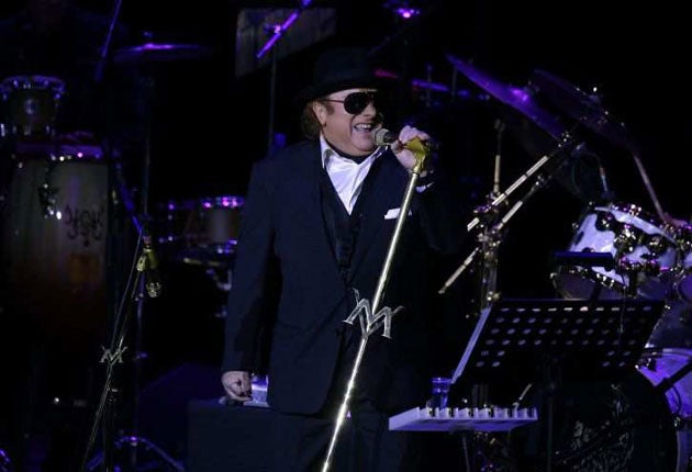 Van Morrison said he had been the victim of an internet hacking attack