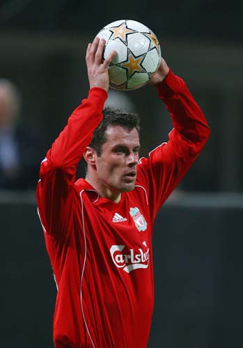 Carragher emerged from Saturday's friendly defeat to Atletico Madrid with only a minor twist to his ankle