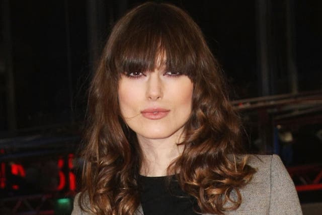 A man has appeared in court charged with harassing actress Keira Knightley.
