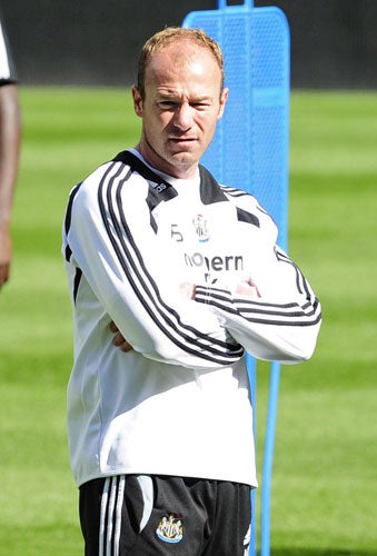 Alan Shearer had been expected to take over as manager