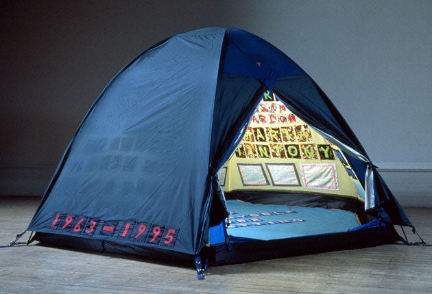 The work ‘Everyone I have Ever Slept With’ featured the names of everyone the artist was intimate with until the time of its creation in 1995.