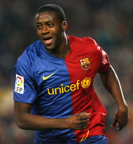 Yaya Toure (above) could cost City £25m if he joins his brother Kolo at Eastlands