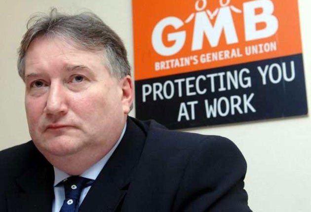 Paul Kenny, general secretary of the GMB