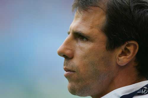 Zola finds his team in the midst of a relegation battle
