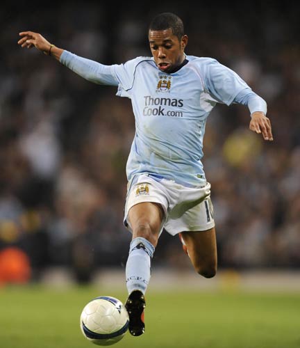 Robinho has been linked with Barcelona but has been told he won't be sold